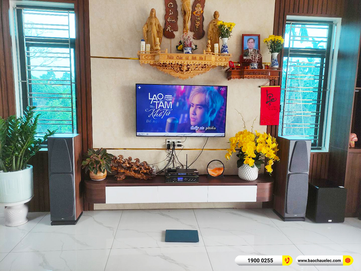 Lắp đặt dàn karaoke, nghe nhạc BIK gần 31tr cho anh Tứ tại Nam Định