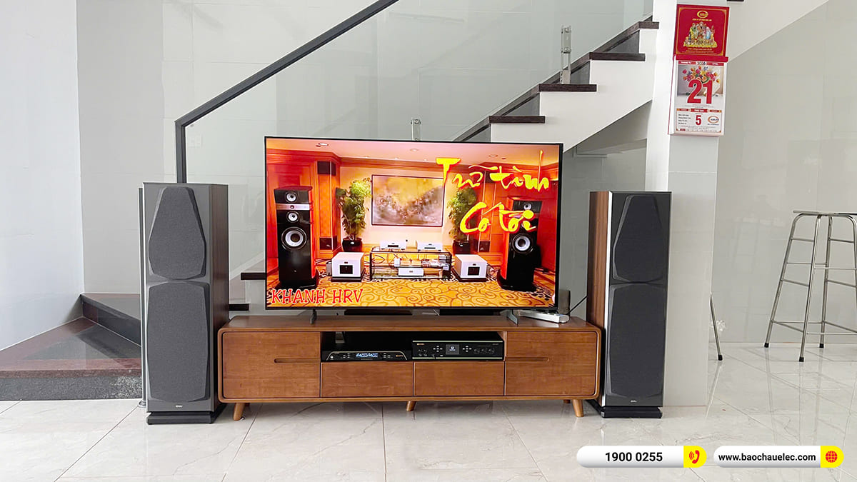 Lắp đặt d&agrave;n karaoke, nghe nhạc BIK hơn 30tr cho c&ocirc; Phụng tại Cần Thơ 