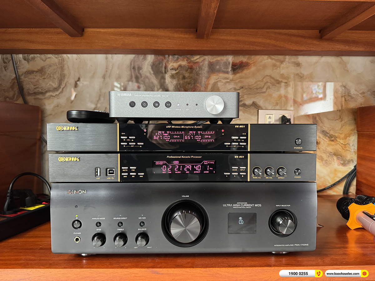 Lắp đặt dàn karaoke, nghe nhạc JBL hơn 117tr cho anh Thứ tại Bắc Ninh