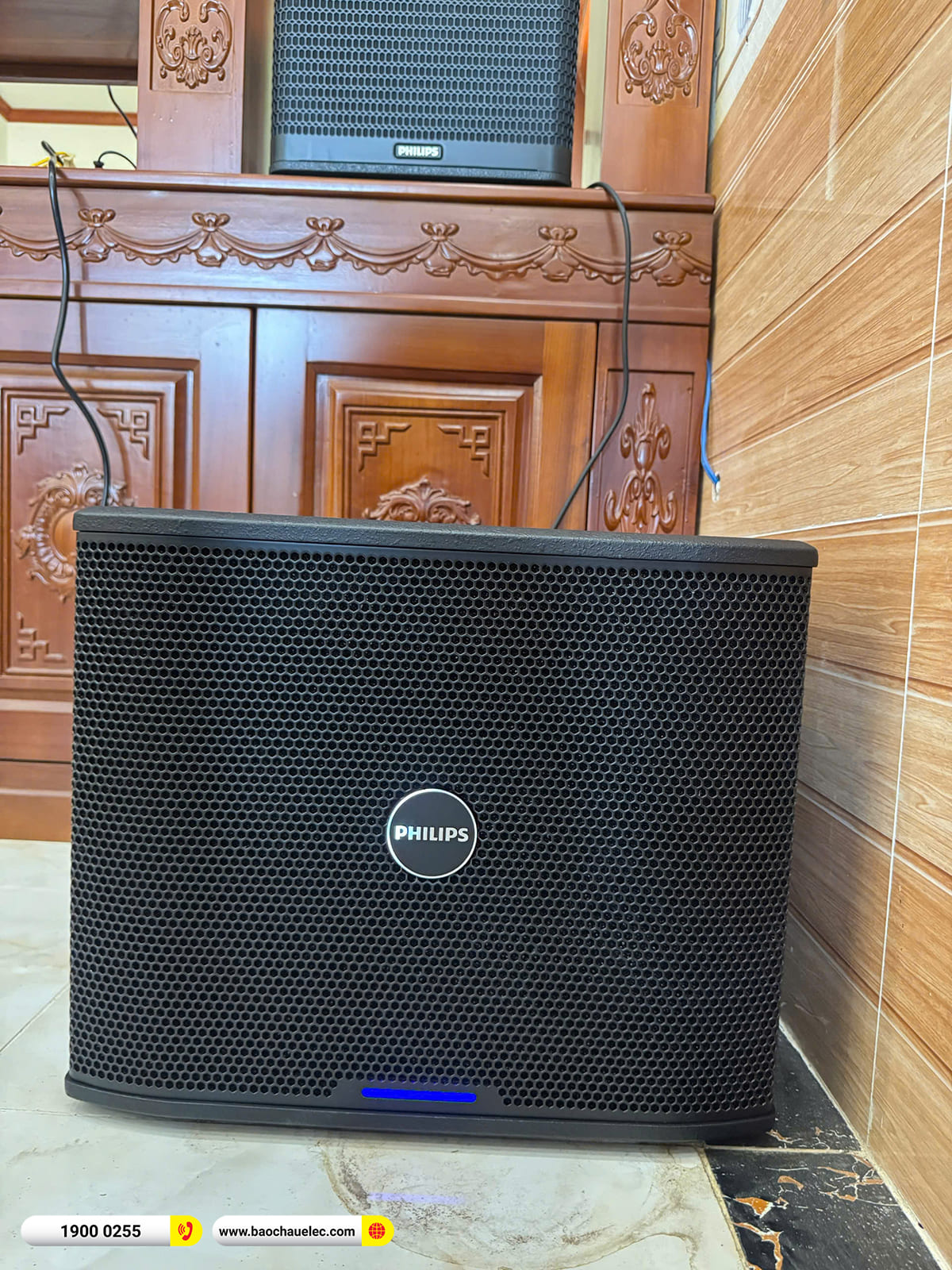 Lắp đặt dàn karaoke Philips hơn 30tr chú Trương tại Quảng Nam