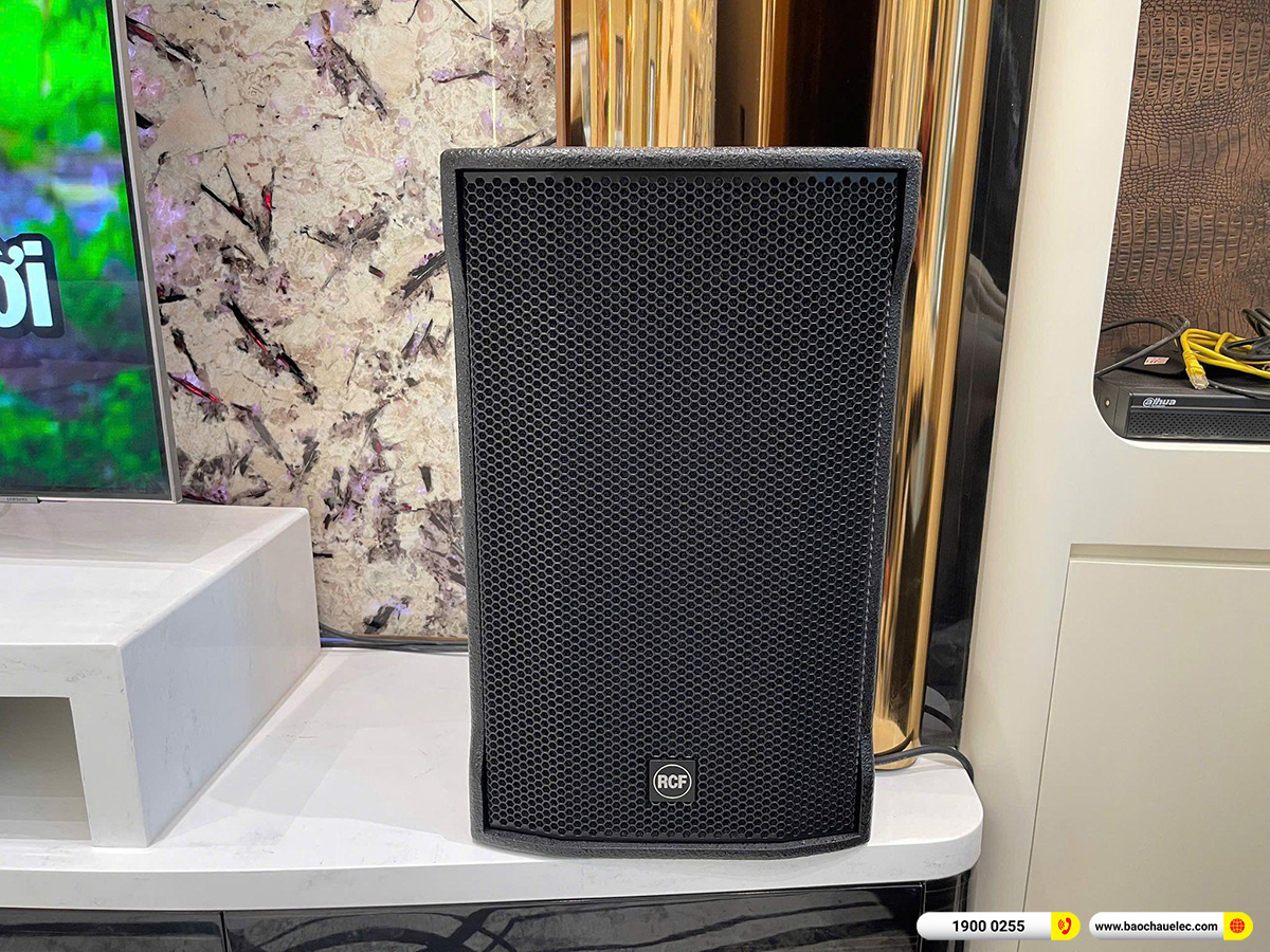 Lắp đặt d&agrave;n karaoke RCF hơn 200tr cho anh Ca tai Cần Thơ 