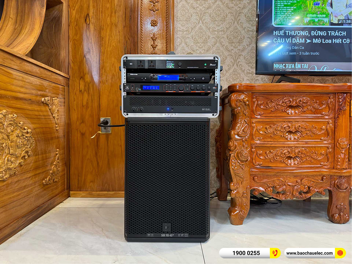 Lắp đặt d&agrave;n karaoke RCF hơn 150tr cho anh Cảnh tại Bắc Ninh 