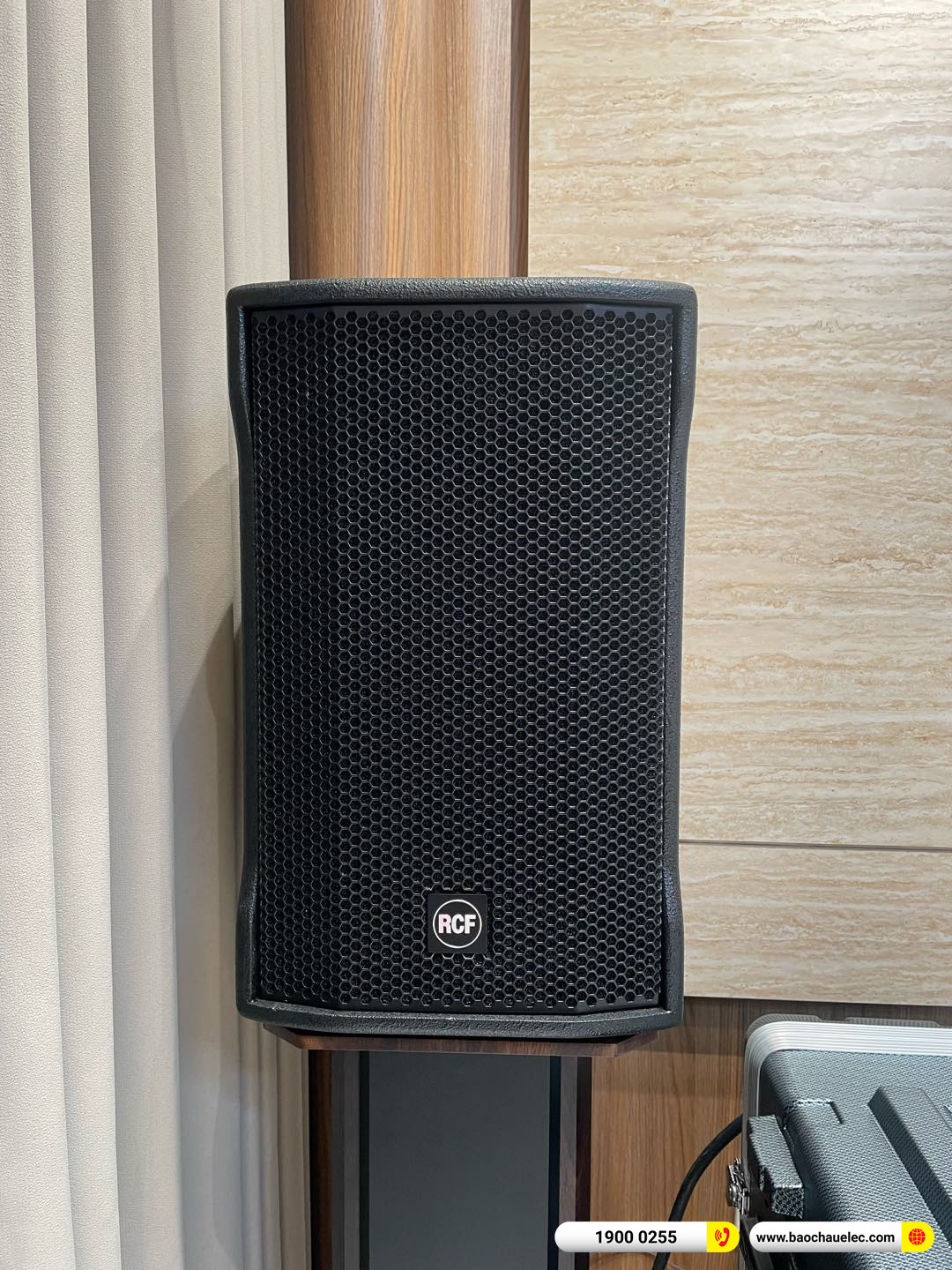 Lắp đặt d&agrave;n karaoke RCF hơn 130tr cho anh Chương tại H&agrave; Nội 