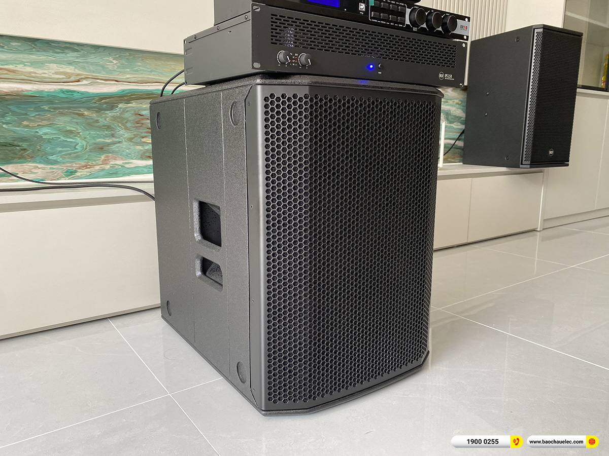 Lắp đặt dàn karaoke RCF hơn 115tr cho anh Cường tại Bình Dương