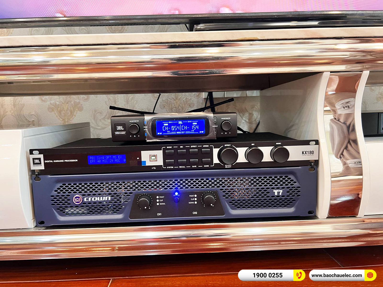 Lắp đặt dàn karaoke RCF hơn 95tr cho anh Hào tại Hải Phòng 