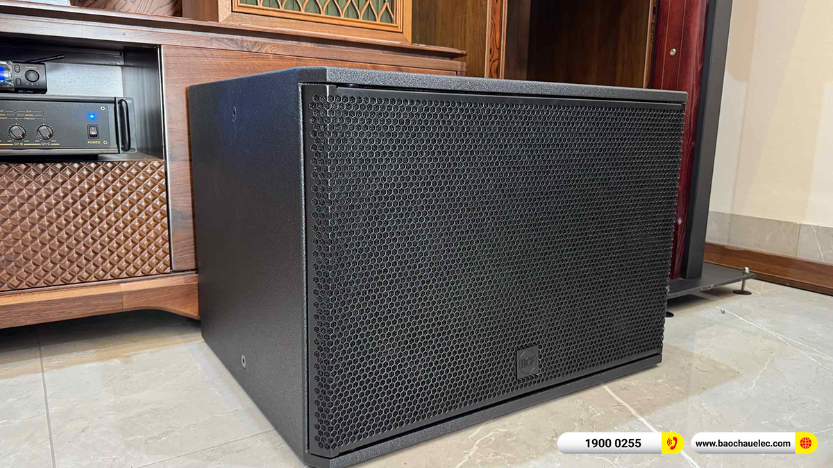 Lắp đặt d&agrave;n karaoke RCF hơn 120tr cho anh Ho&agrave;n tại H&agrave; Nam 