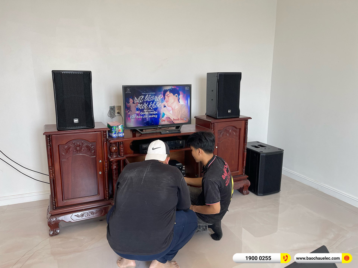 Lắp đặt d&agrave;n karaoke RCF hơn 100tr cho anh Ho&agrave;ng tại Đồng Nai 
