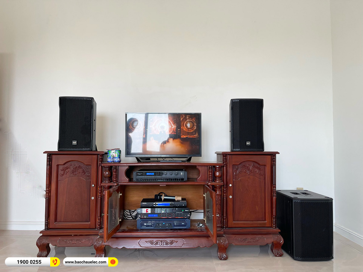 Lắp đặt d&agrave;n karaoke RCF hơn 100tr cho anh Ho&agrave;ng tại Đồng Nai 