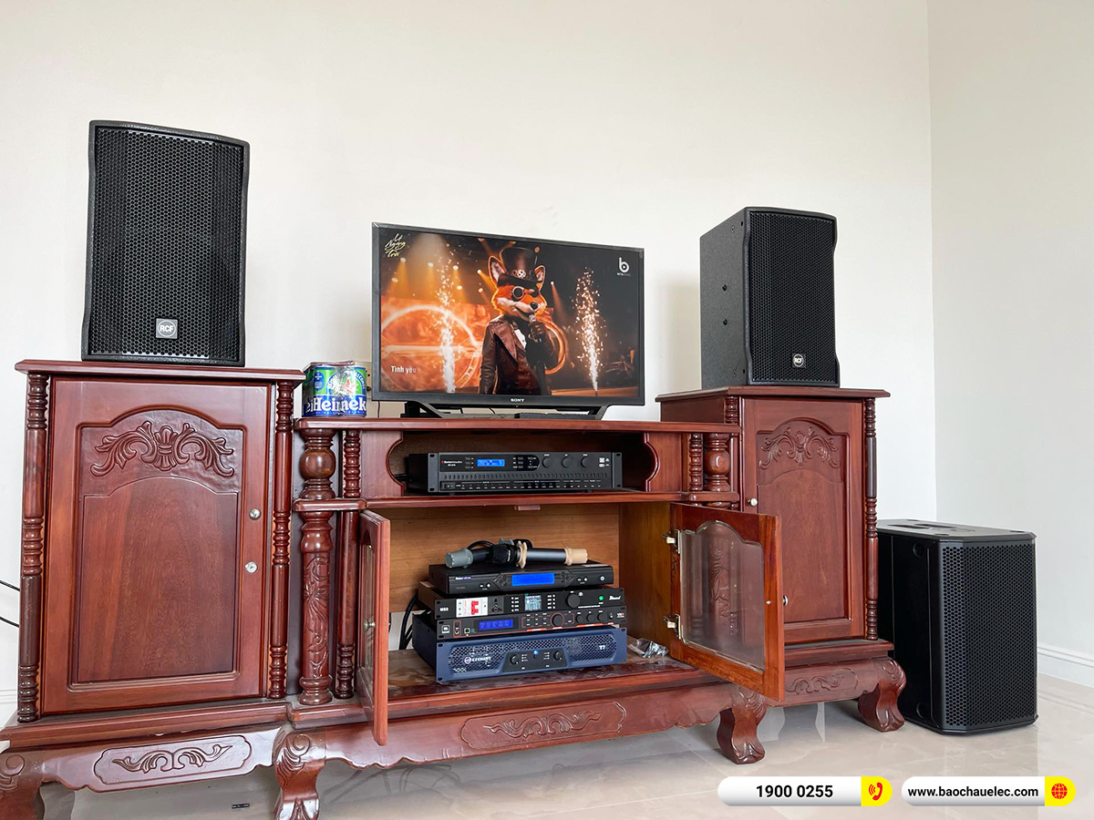 Lắp đặt d&agrave;n karaoke RCF hơn 100tr cho anh Ho&agrave;ng tại Đồng Nai 