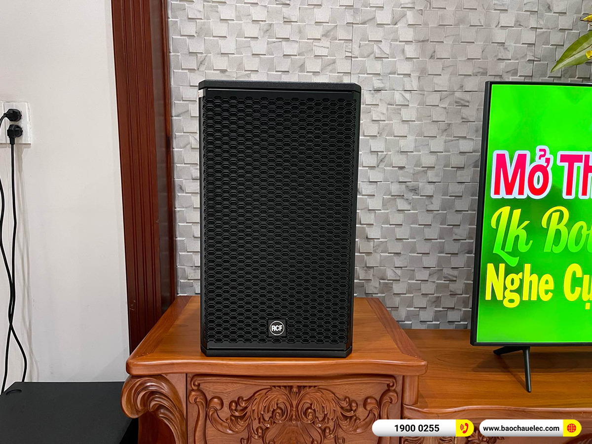 Lắp đặt dàn karaoke RCF hơn 99tr cho anh Khiêm tại Đồng Nai 