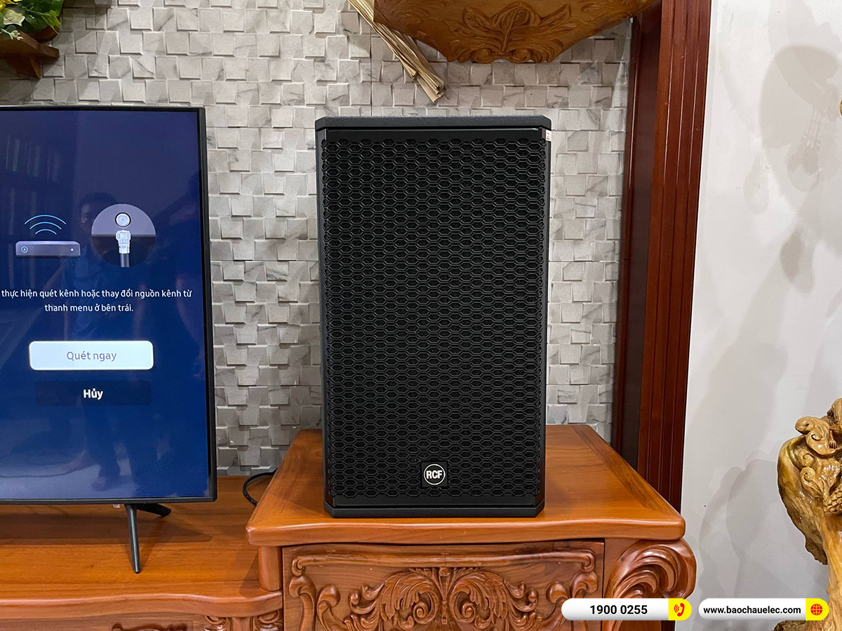 Lắp đặt dàn karaoke RCF hơn 99tr cho anh Khiêm tại Đồng Nai 