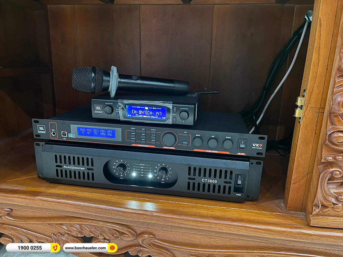 Lắp đặt dàn karaoke RCF hơn 99tr cho anh Khiêm tại Đồng Nai 