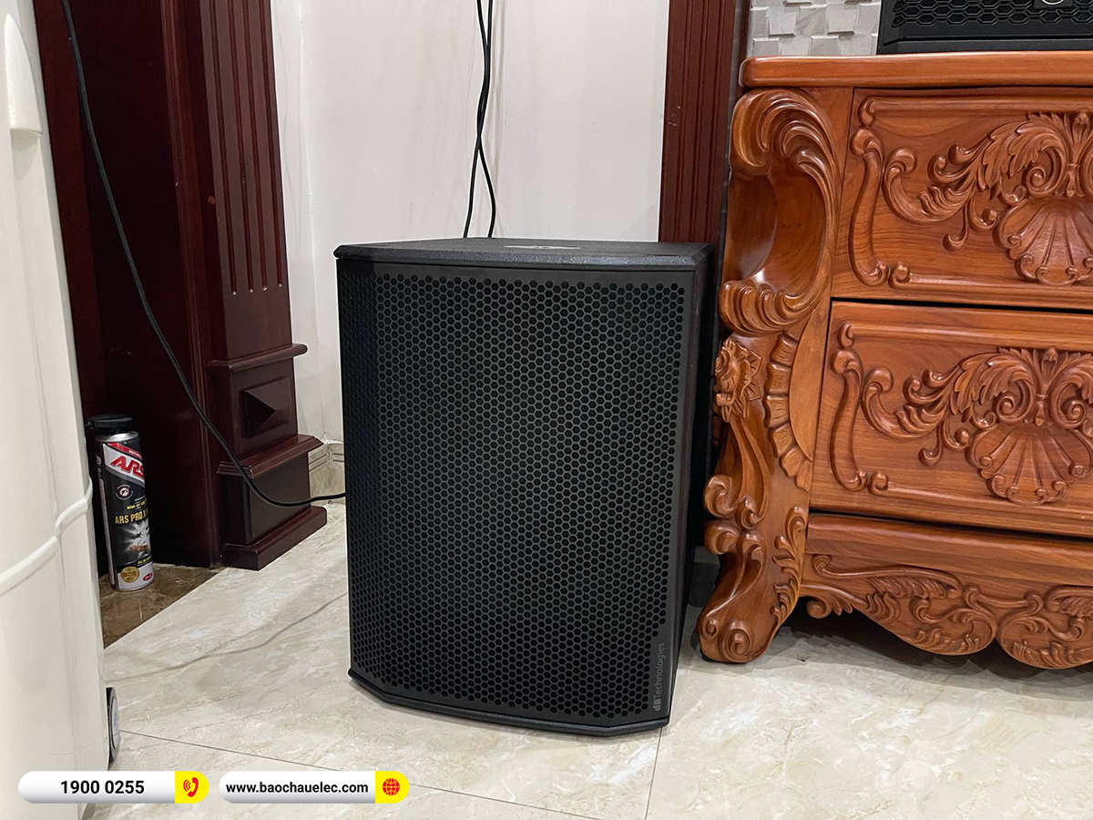 Lắp đặt dàn karaoke RCF hơn 99tr cho anh Khiêm tại Đồng Nai 