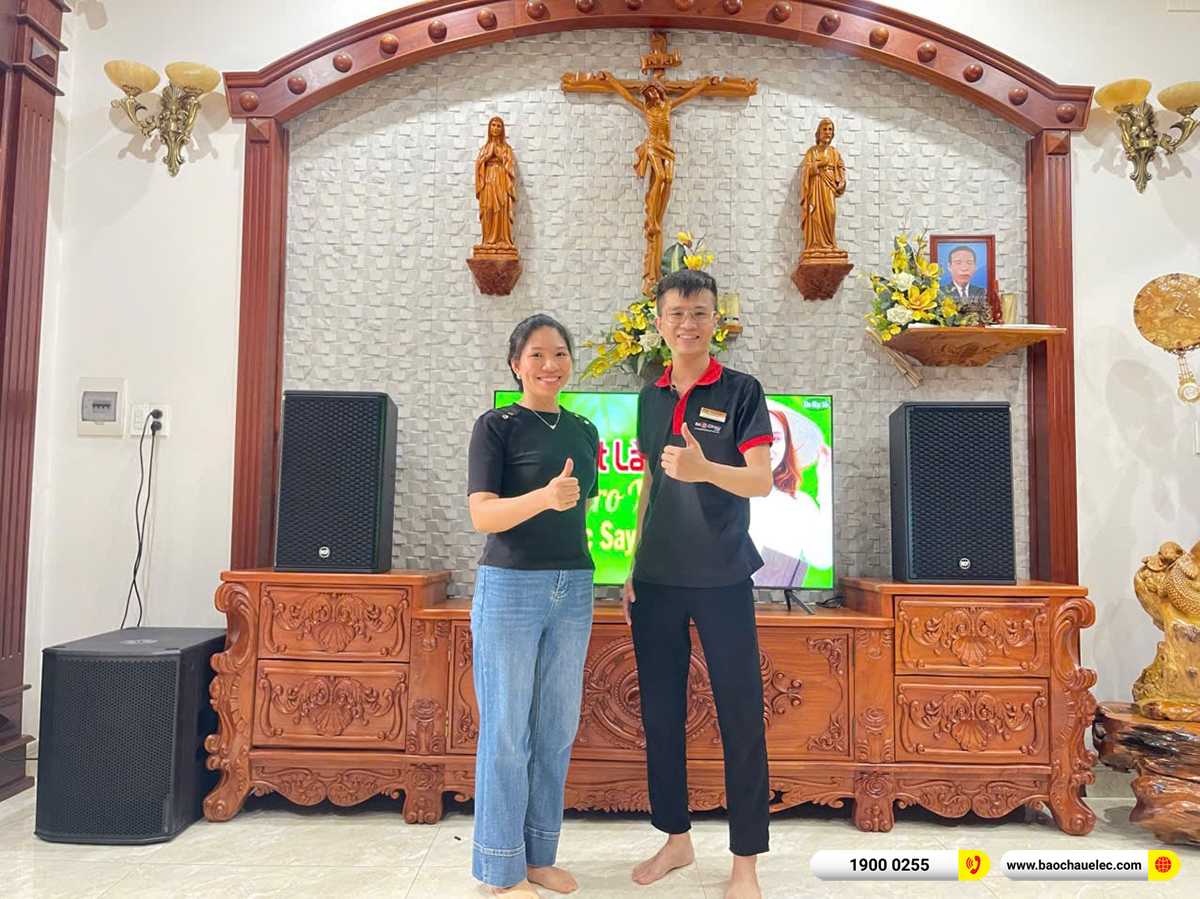 Lắp đặt dàn karaoke RCF hơn 99tr cho anh Khiêm tại Đồng Nai 