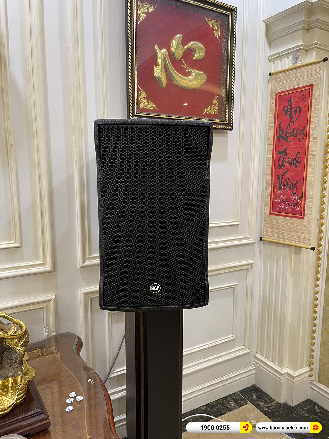 Lắp đặt d&agrave;n karaoke RCF hơn 147tr cho anh T&acirc;n tại H&agrave; Nội 