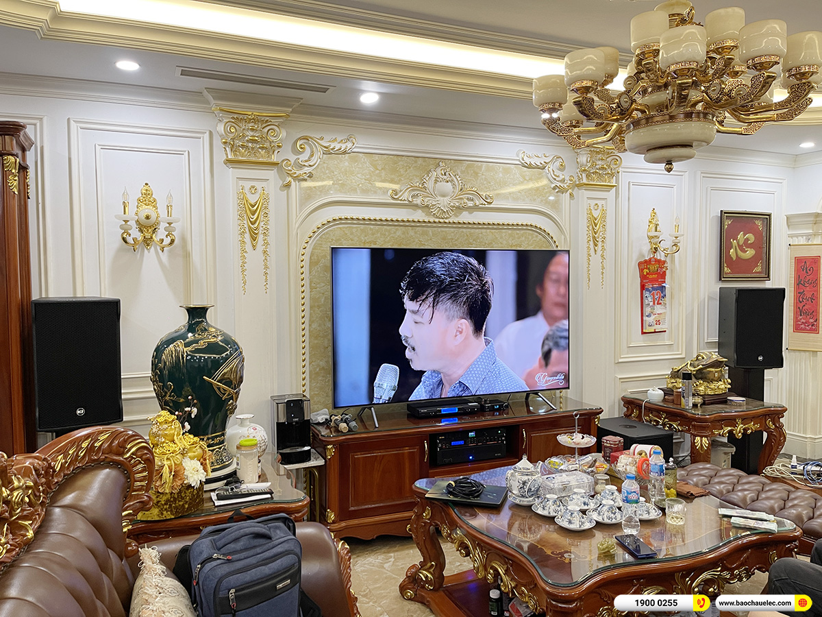 Lắp đặt d&agrave;n karaoke RCF hơn 147tr cho anh T&acirc;n tại H&agrave; Nội 