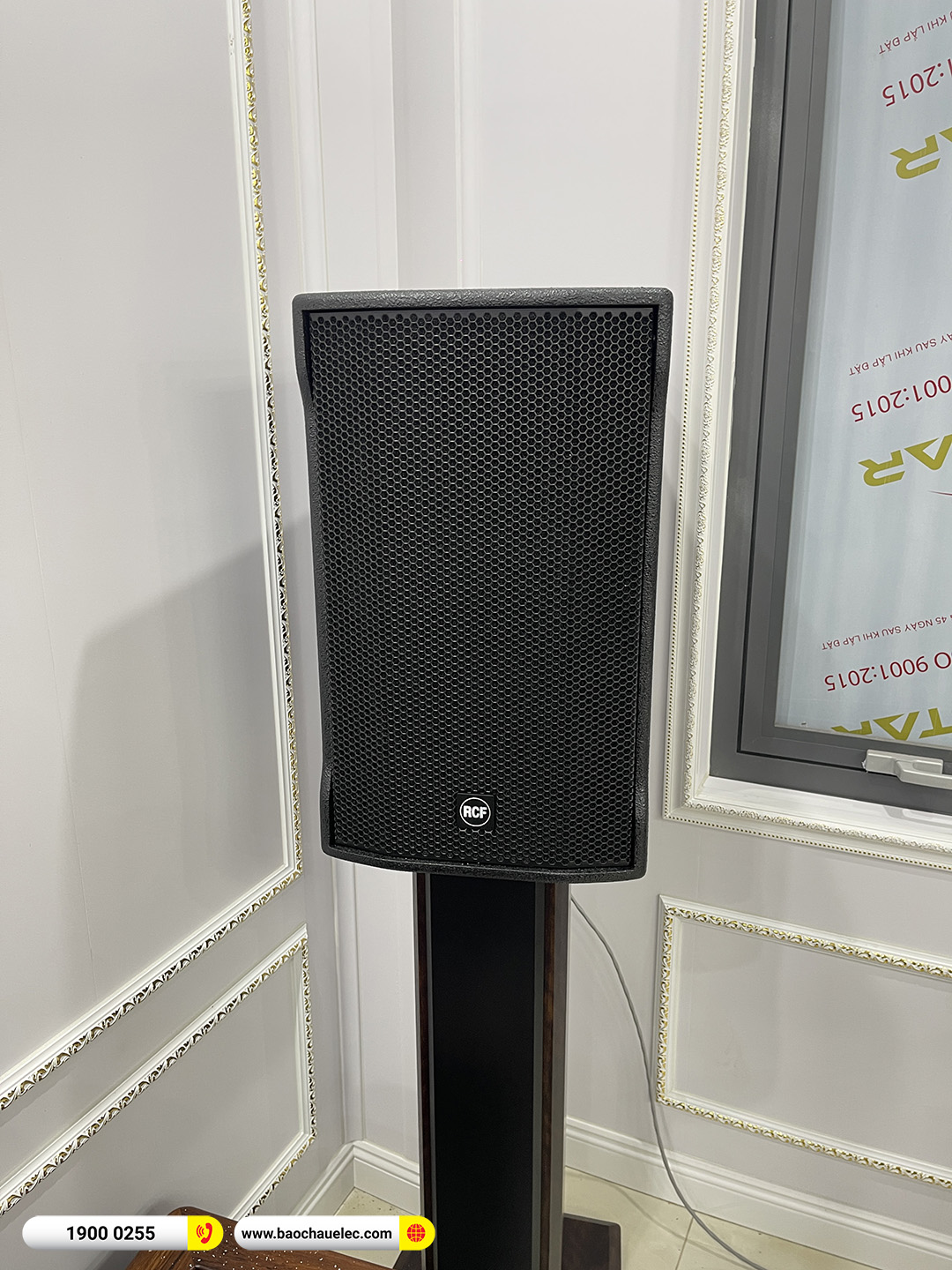 Lắp đặt d&agrave;n karaoke RCF hơn 130tr cho anh Thịnh tại H&agrave; Nội 
