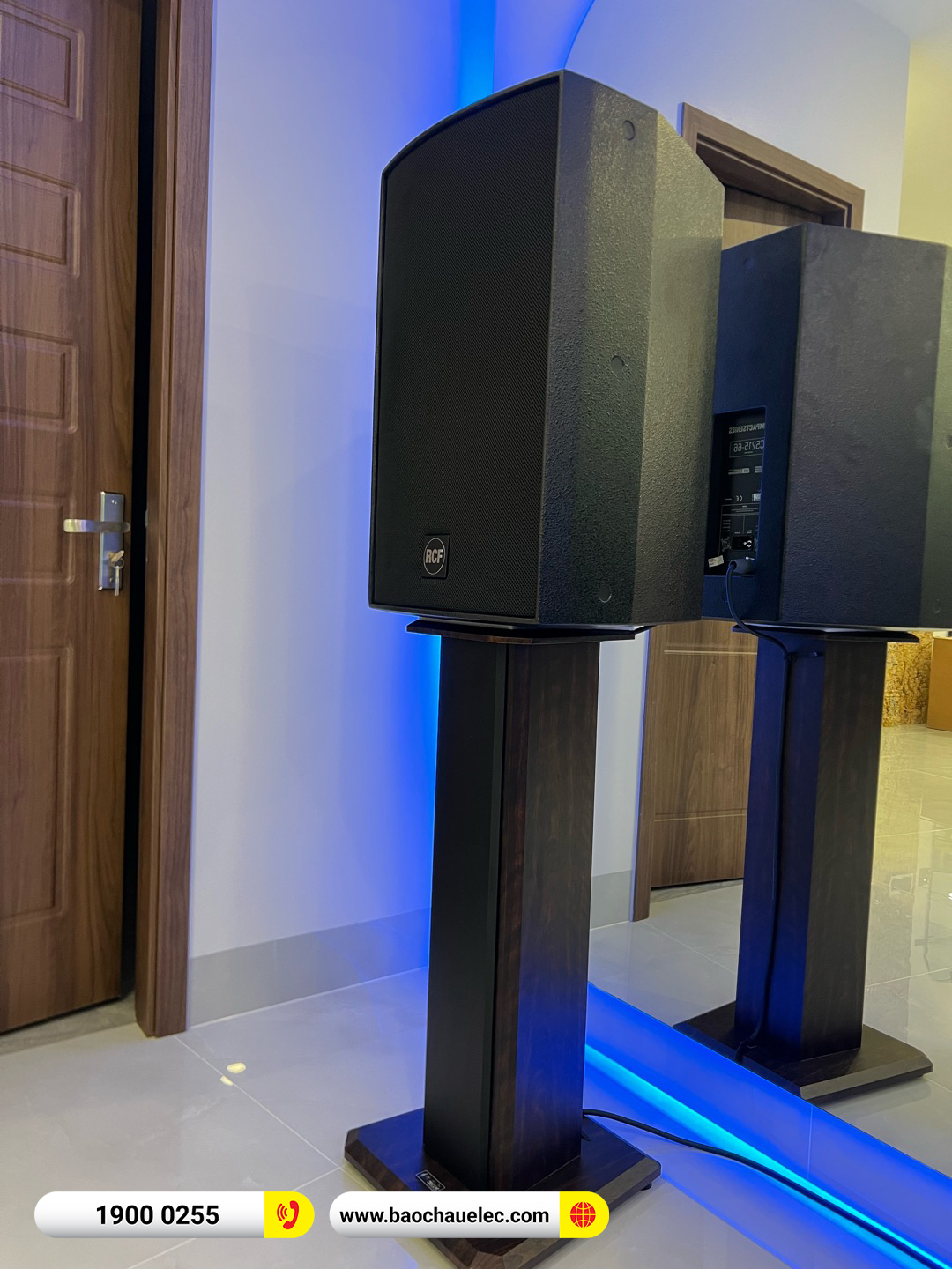 Lắp đặt dàn karaoke RCF hơn 240tr cho anh Trung tại Hà Nội 