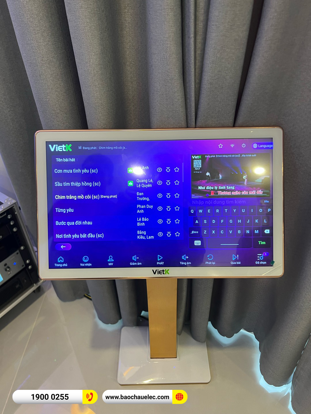 Lắp đặt dàn karaoke RCF hơn 240tr cho anh Trung tại Hà Nội 