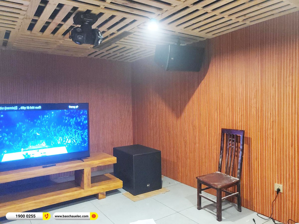 Lắp đặt dàn karaoke RCF hơn 230tr cho biệt thự anh Thông tại Vĩnh Phúc (RCF CMAX 4112, King House T4-1300, ACP-1800,…)