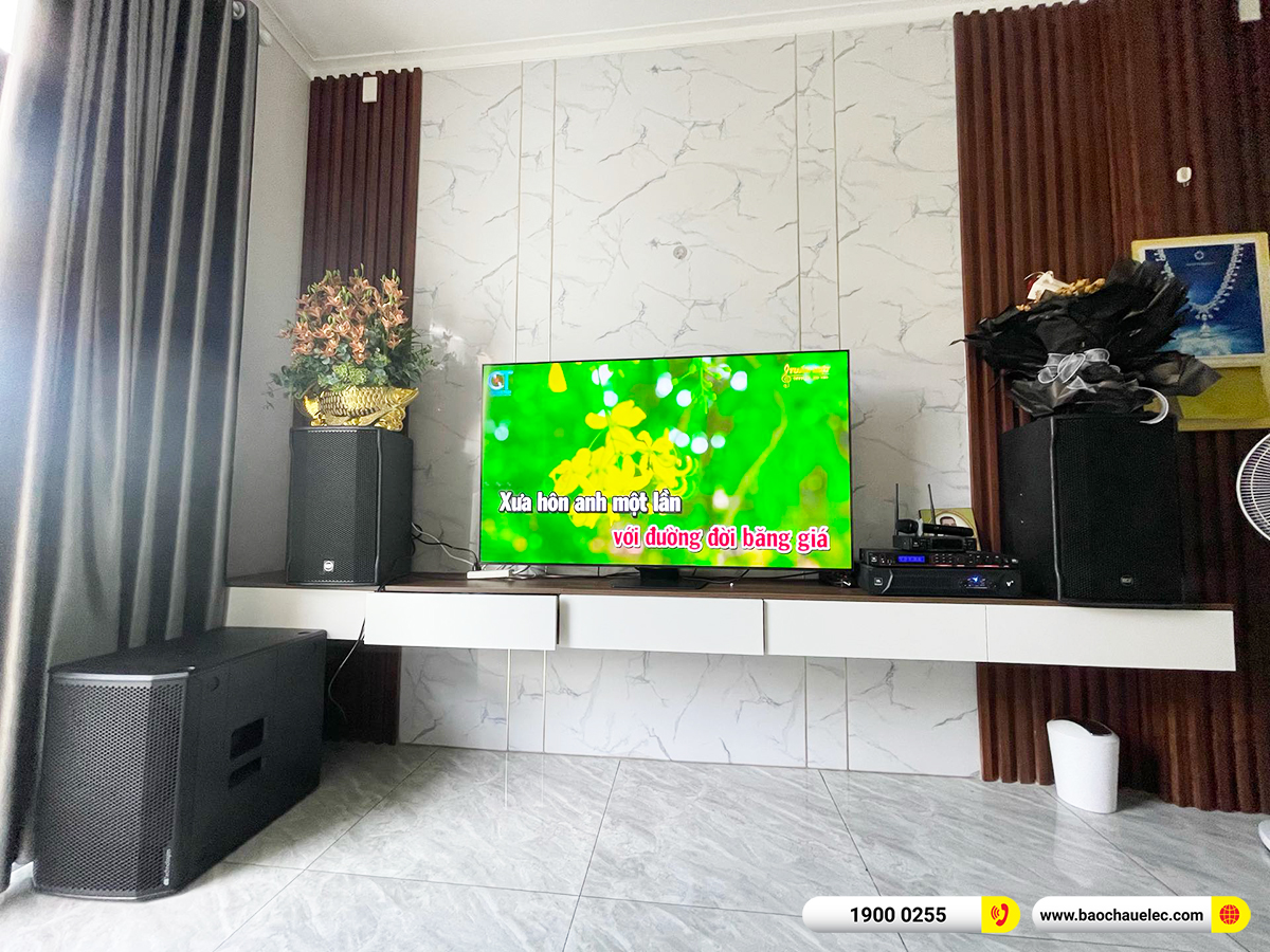 Lắp đặt d&agrave;n karaoke RCF hơn 120tr cho chị Hằng tại Đồng Nai