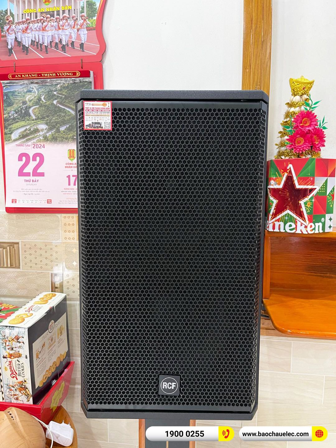 Lắp đặt dàn karaoke RCF gần 63tr cho chị Hương tại Đồng Nai