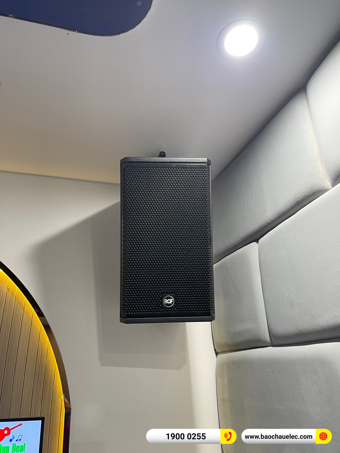 Lắp đặt d&agrave;n karaoke RCF hơn 78tr cho chị Minh tại H&agrave; Nội 