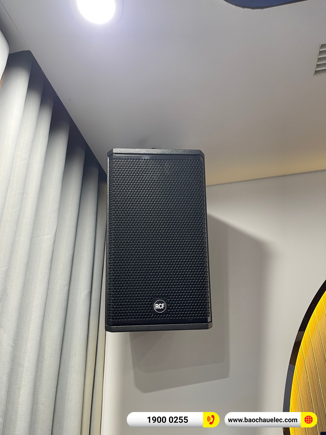 Lắp đặt d&agrave;n karaoke RCF hơn 78tr cho chị Minh tại H&agrave; Nội 