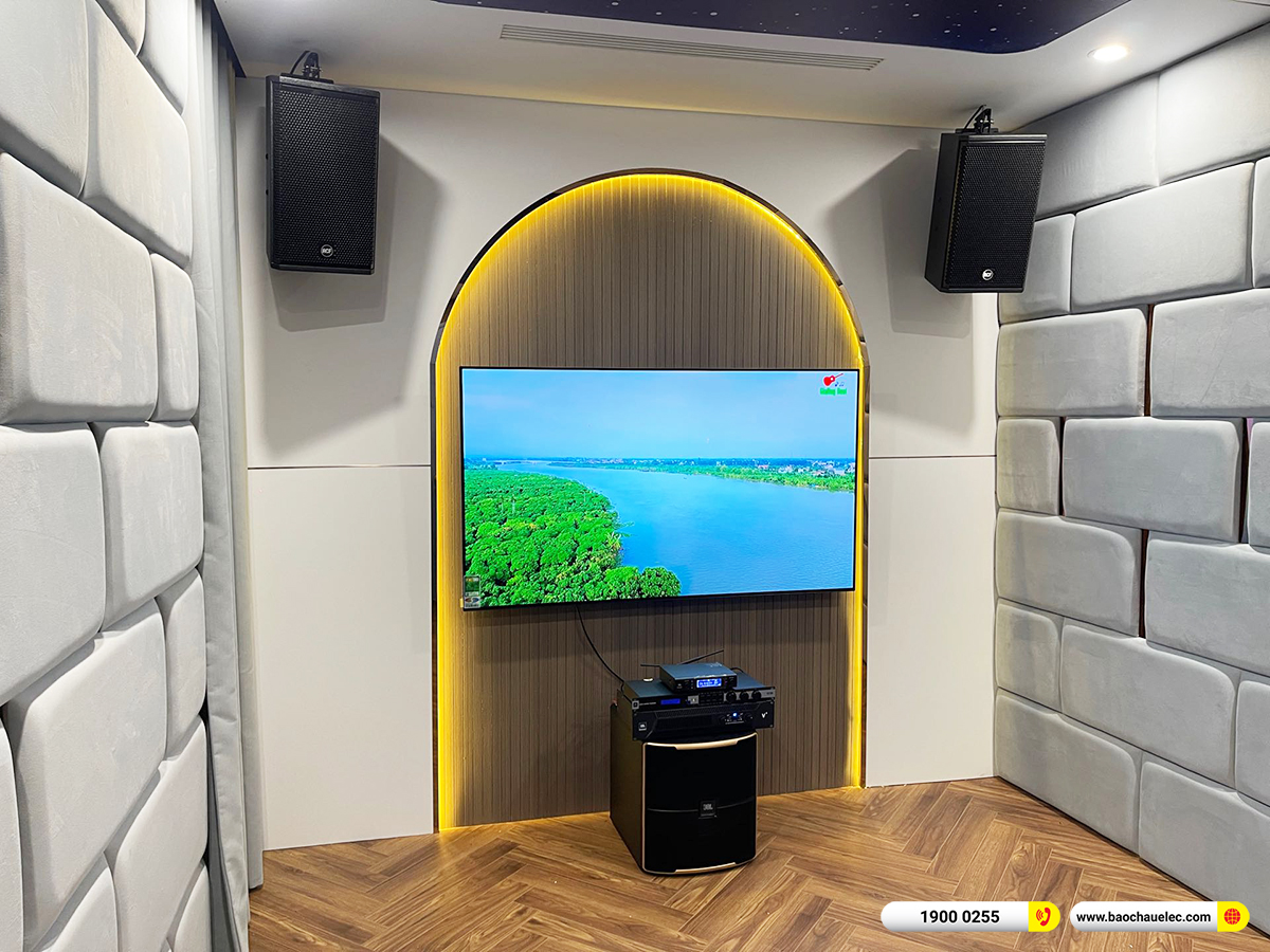 Lắp đặt d&agrave;n karaoke RCF hơn 78tr cho chị Minh tại H&agrave; Nội 