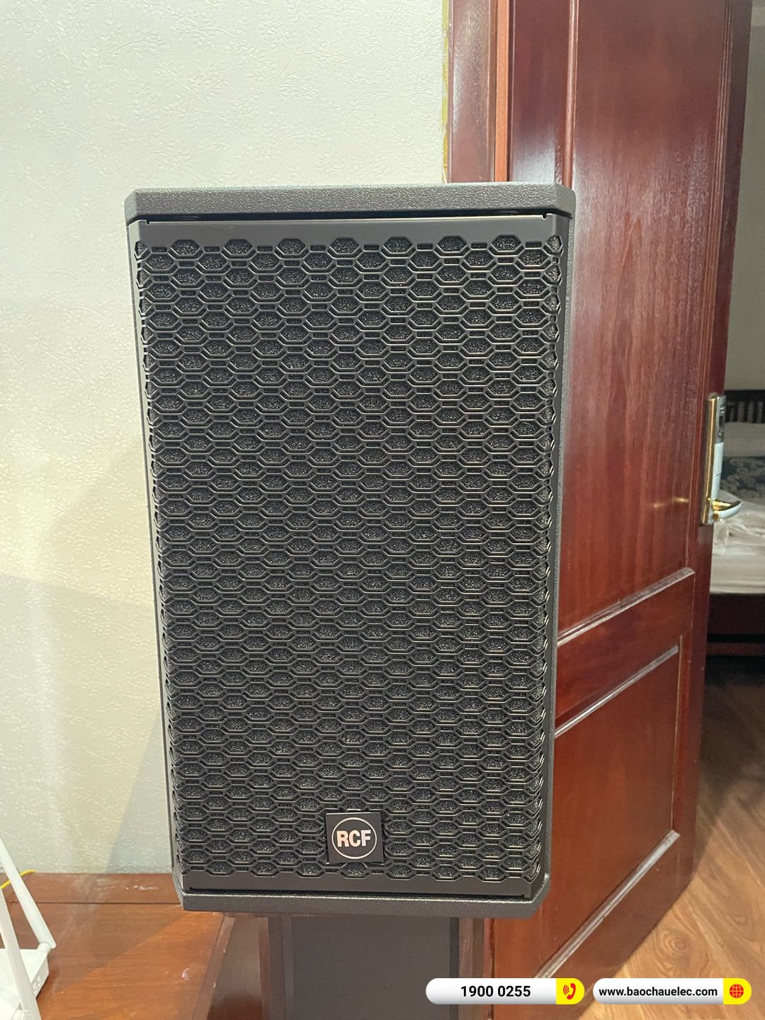 Lắp đặt d&agrave;n karaoke RCF hơn 80tr cho ch&uacute; Cường tại H&agrave; Nội 