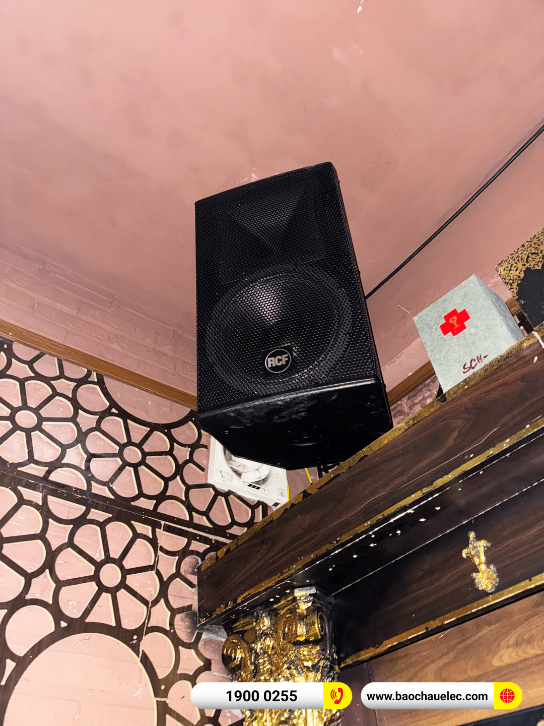 Lắp đặt dàn karaoke RCF hơn 338tr cho chú Nguyên tại Hà Nội