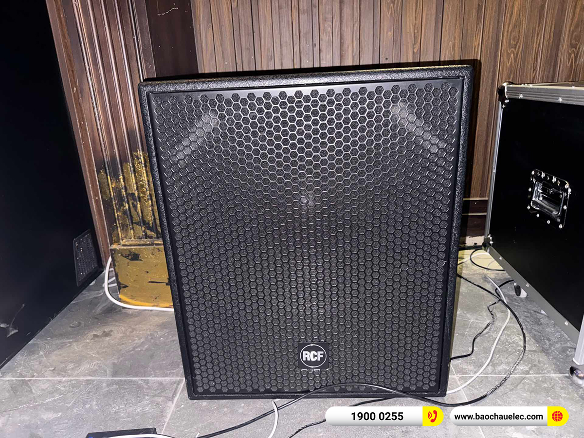Lắp đặt dàn karaoke RCF hơn 338tr cho chú Nguyên tại Hà Nội