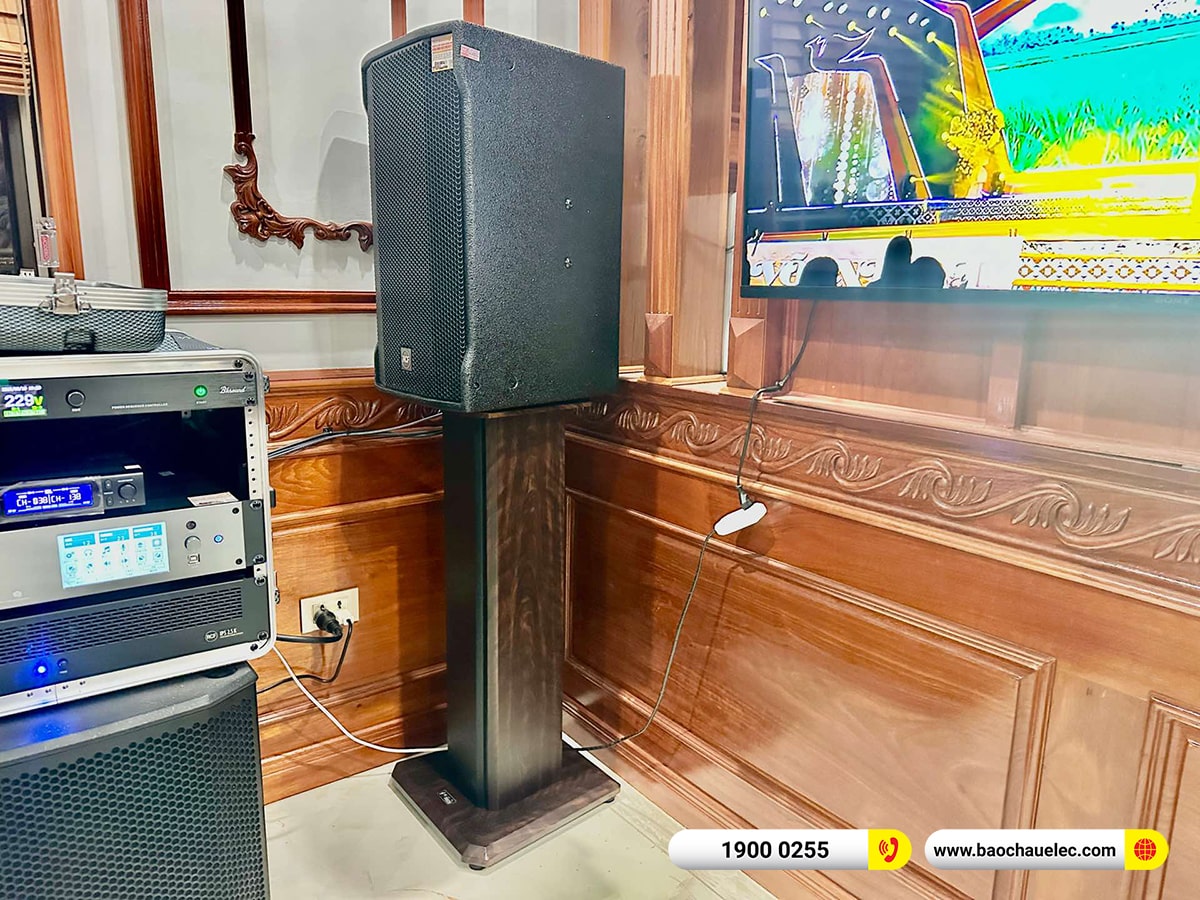Lắp đặt dàn karaoke RCF hơn 140tr cho chú Quân tại Hà Nội
