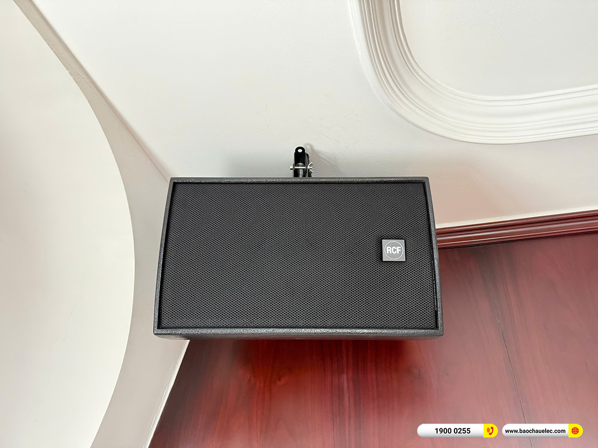 Lắp đặt 2 dàn karaoke VIP RCF hơn 500tr cho anh Cường tại Hà Nội