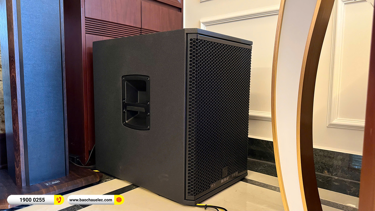 Lắp đặt 2 dàn karaoke VIP RCF hơn 500tr cho anh Cường tại Hà Nội