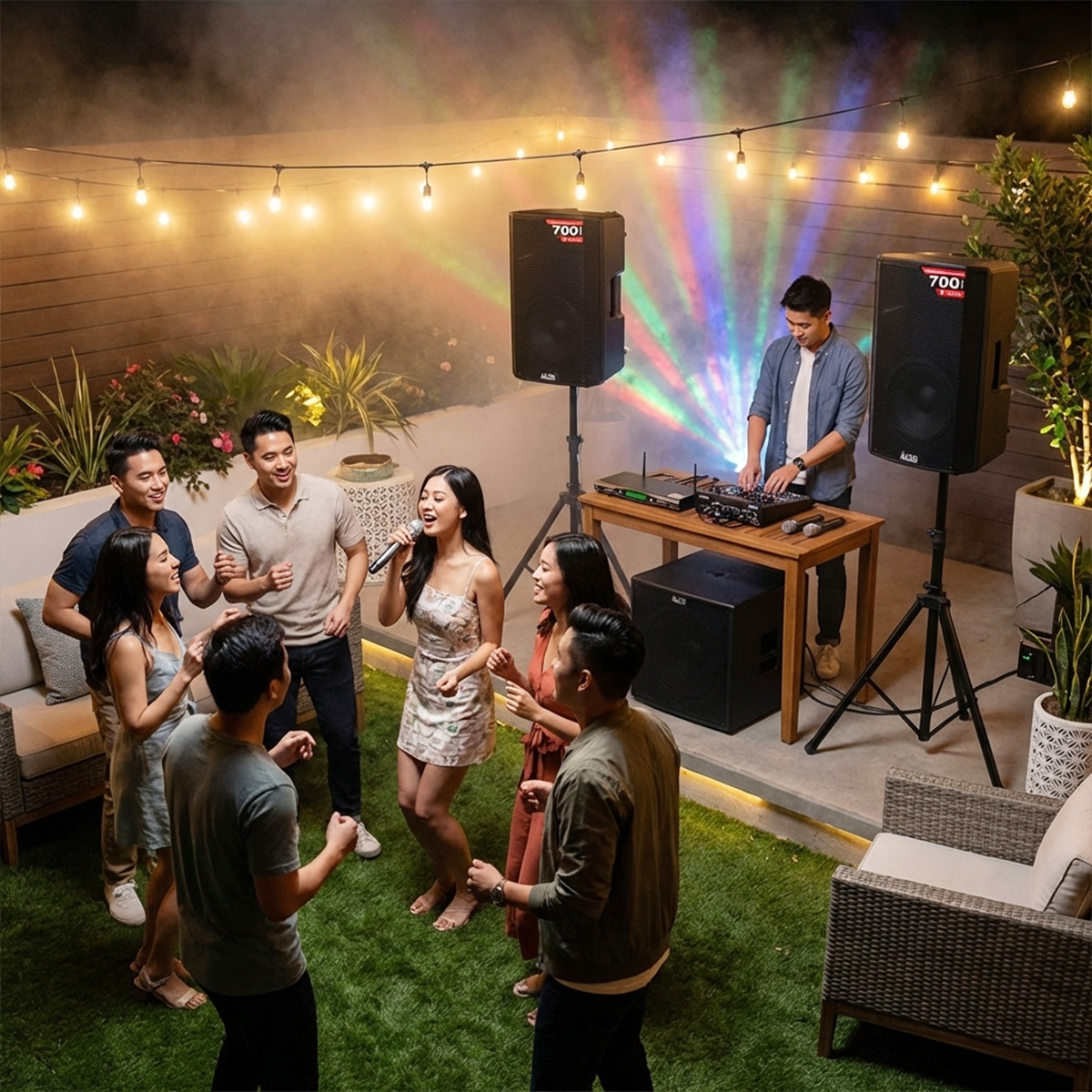 Dàn karaoke - sân khấu Mini Alto 26