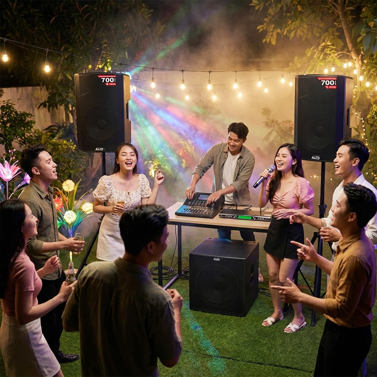 Dàn karaoke - sân khấu Mini Alto 26