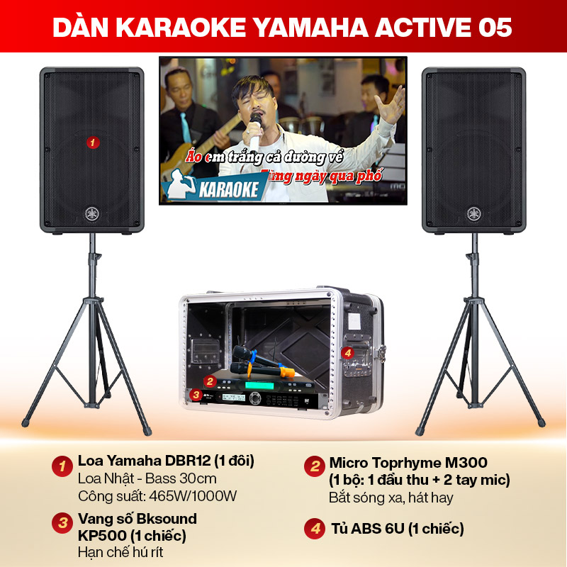 Dàn Karaoke Yamaha Active 05
