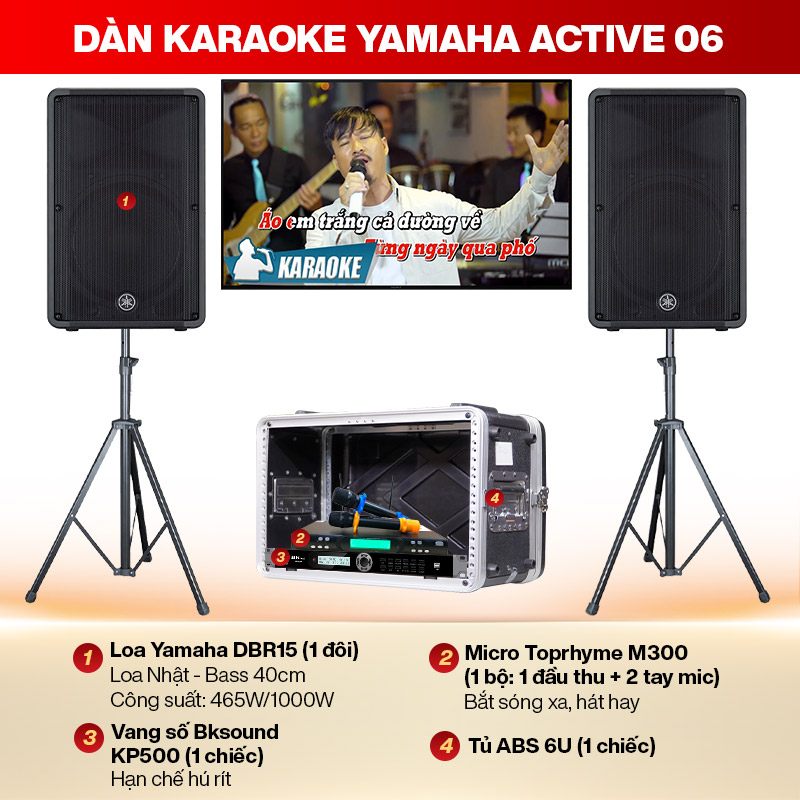 Dàn Karaoke Yamaha Active 06