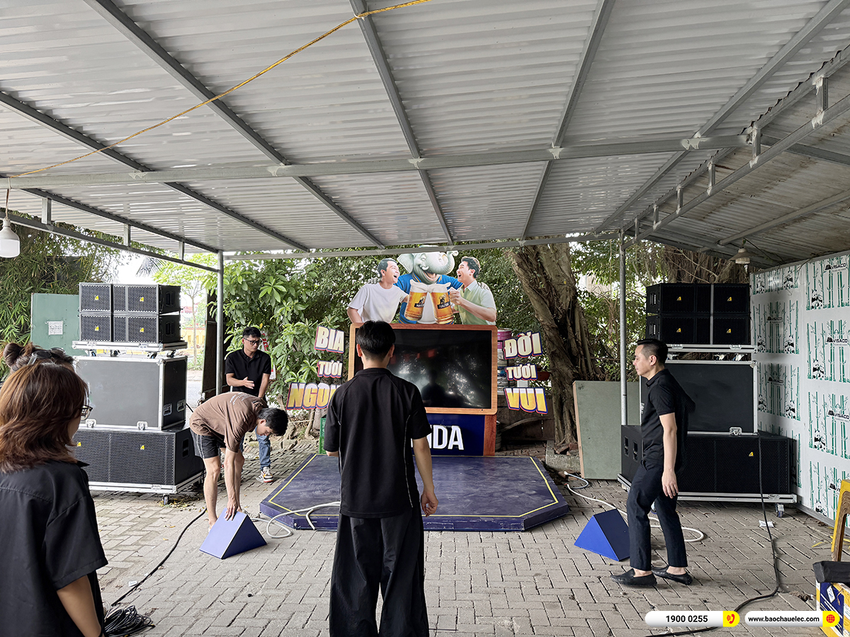 D&agrave;n Line Array Actpro sự kiện, đ&aacute;m cưới hơn 130tr cho anh Minh tại H&agrave; Nội