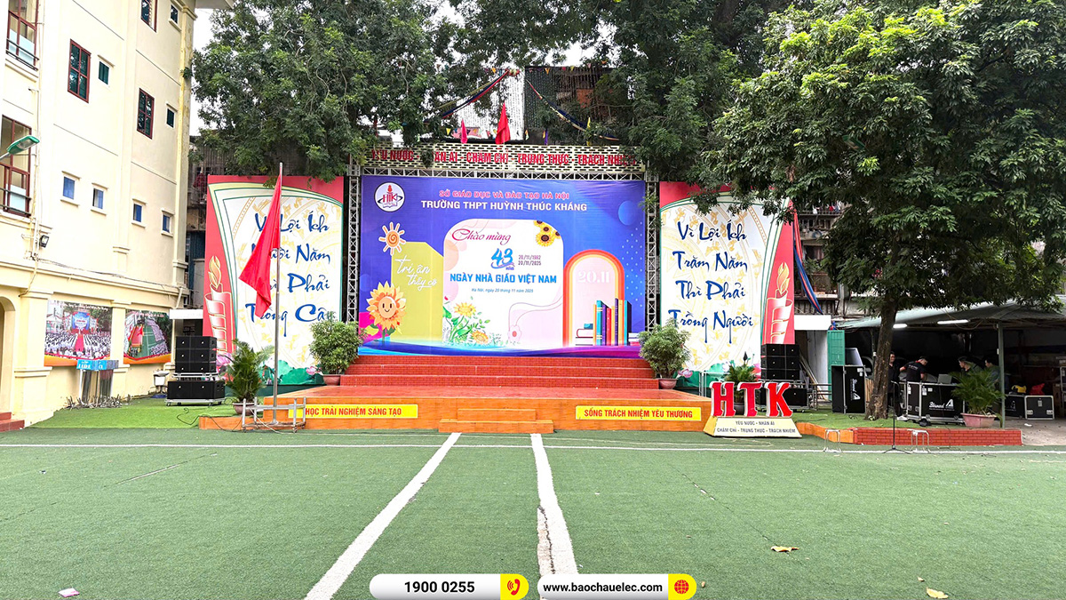 dàn Line Array Actpro sự kiện, sân khấu hơn 162tr cho Trường THPT Huỳnh Thúc Kháng tại Hà Nội