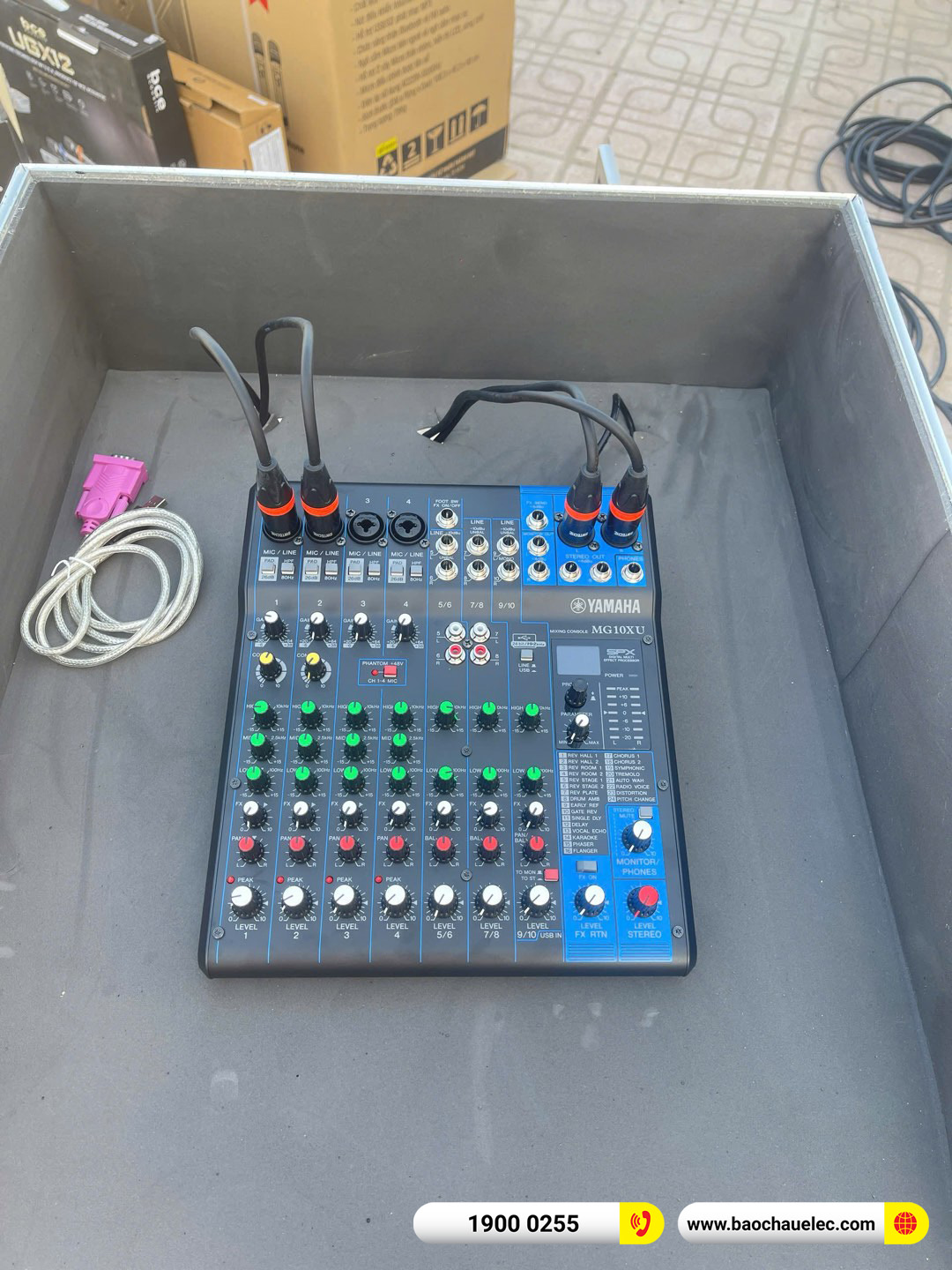 Lắp đặt d&agrave;n Line Array Actpro cho Uỷ ban MTTQ x&atilde; Bất Bạt tại H&agrave; Nội