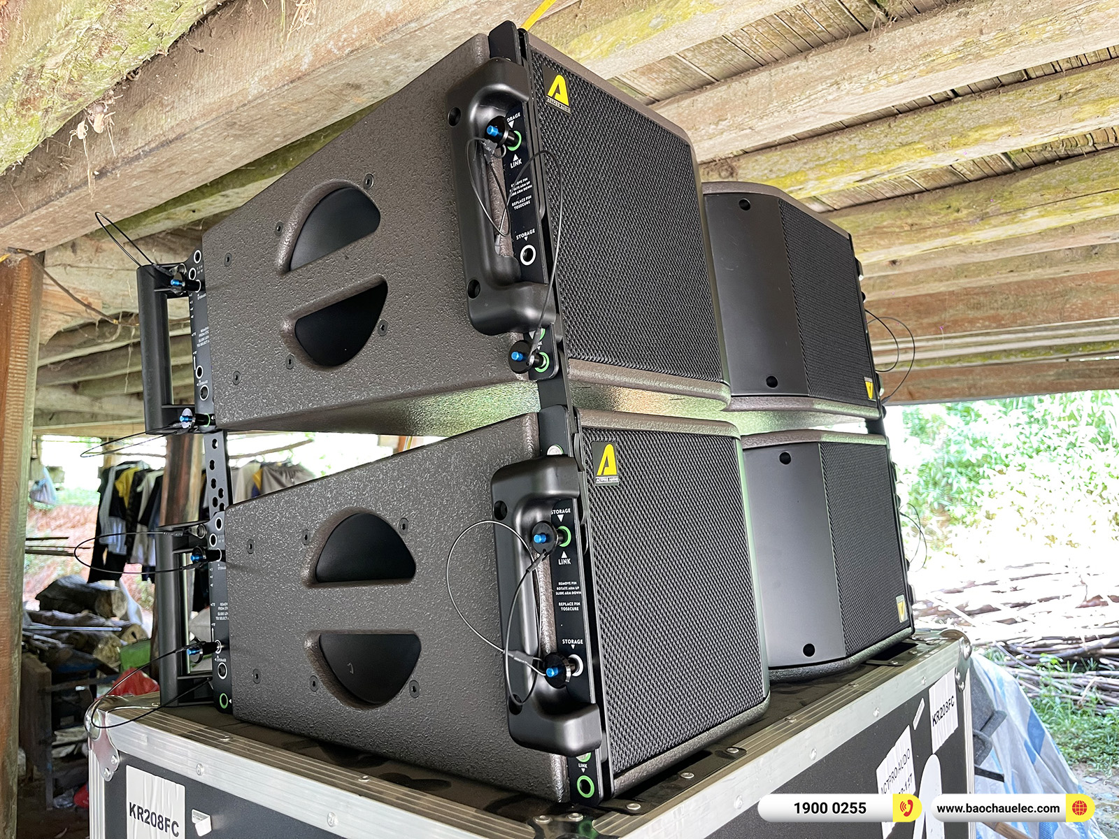 dàn Line Array Actpro sự kiện, đám cưới hơn 139tr cho anh Đức Anh tại Yên Bái