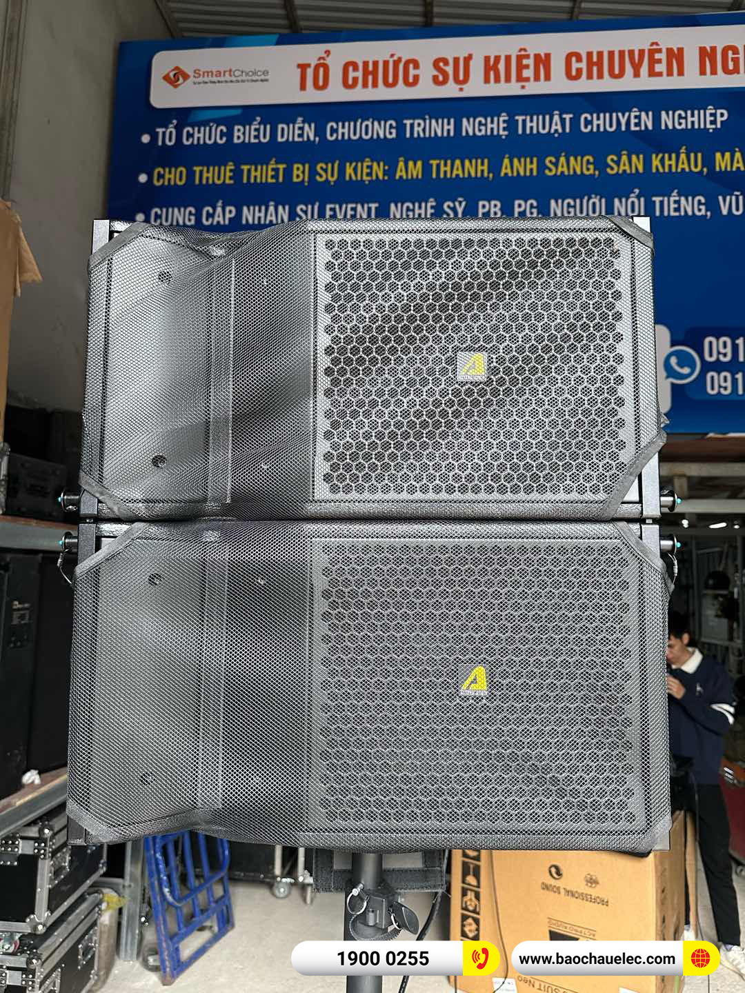 Lắp đặt d&agrave;n Line Array Actpro hơn 90tr cho C&ocirc;ng ty CP TT&PT C&ocirc;ng Nghệ Minh Đạt tại H&agrave; Nội 
