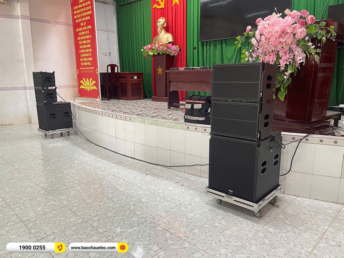 Lắp đặt dàn âm thanh Array Temeisheng cho UBND xã Trường Long Tây tại Cần Thơ