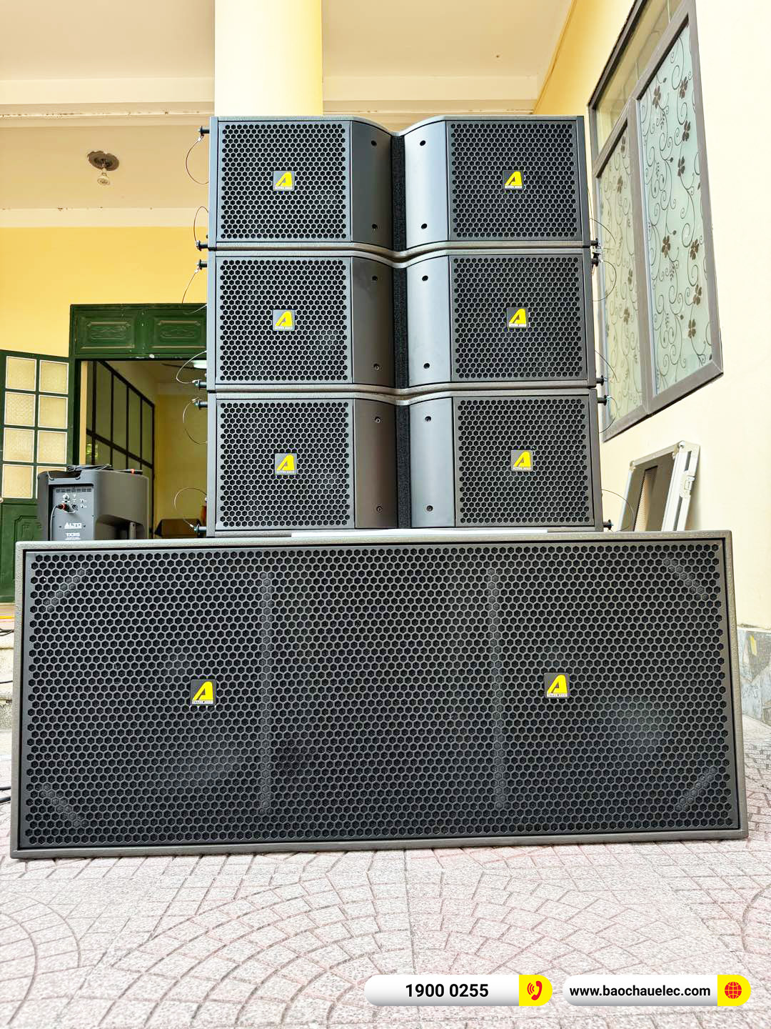 dàn Line Array Actpro sự kiện, sân khấu cho Trung Tâm Văn Hóa Tỉnh Hưng Yên