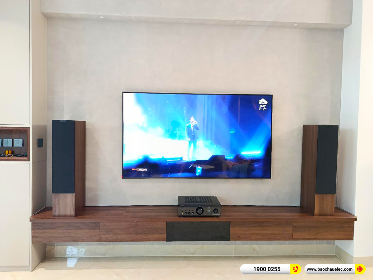 Lắp đặt dàn nghe nhạc KEF hơn 59tr cho anh Huy tại Hà Nội 