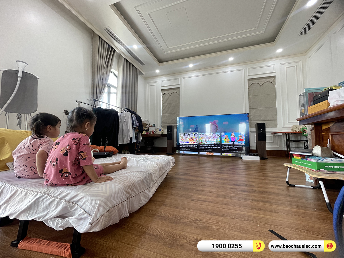 Lắp đặt dàn nghe nhạc Fyne Audio hơn 22tr cho anh Minh tại Vĩnh Long