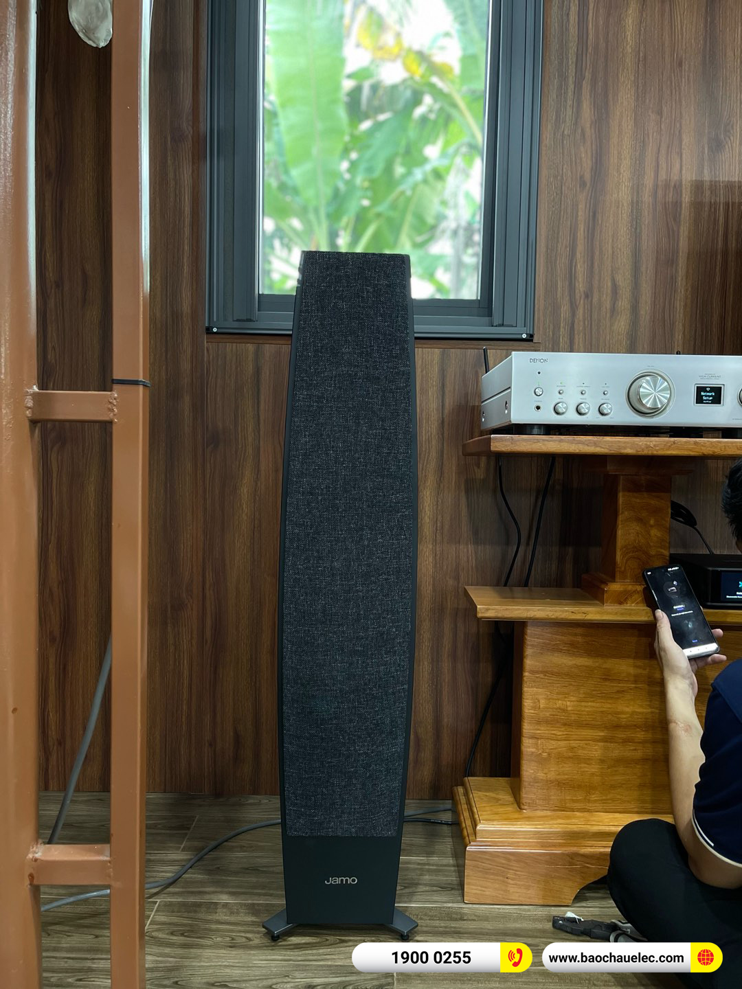 Lắp đặt dàn nghe nhạc Jamo hơn 46tr cho anh Nhụy tại Đồng Nai