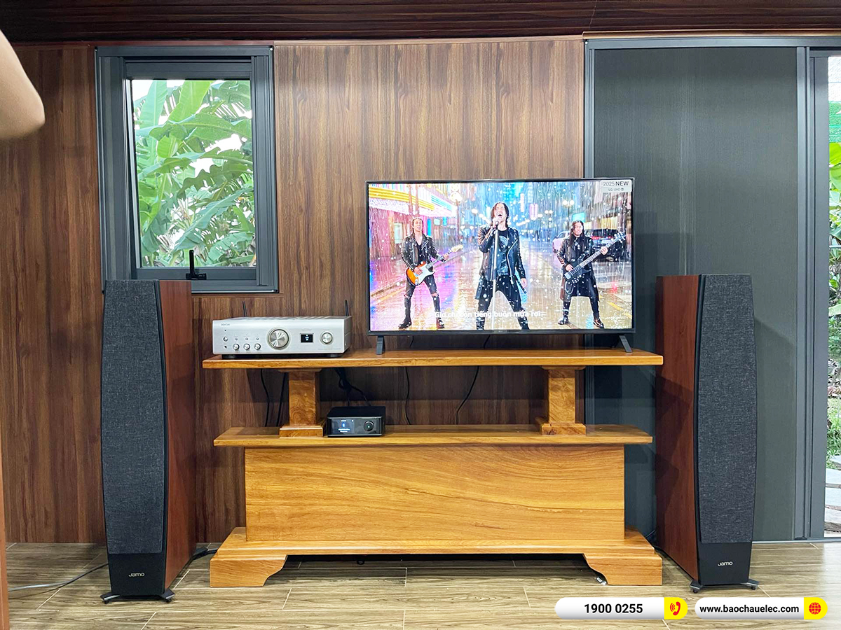 Lắp đặt dàn nghe nhạc Jamo hơn 46tr cho anh Nhụy tại Đồng Nai